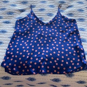 Polka dot tank